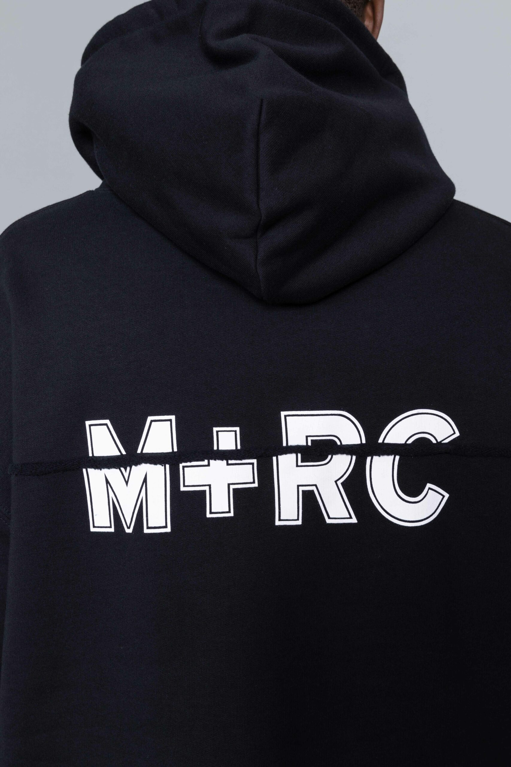 Mrc Noir Split Hoodie Black M+RC NOIR - Centrevillestore