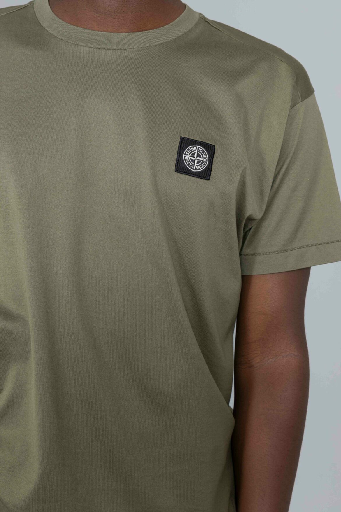 Stone Island Patch Logo Tshirt Olive Centrevillestore
