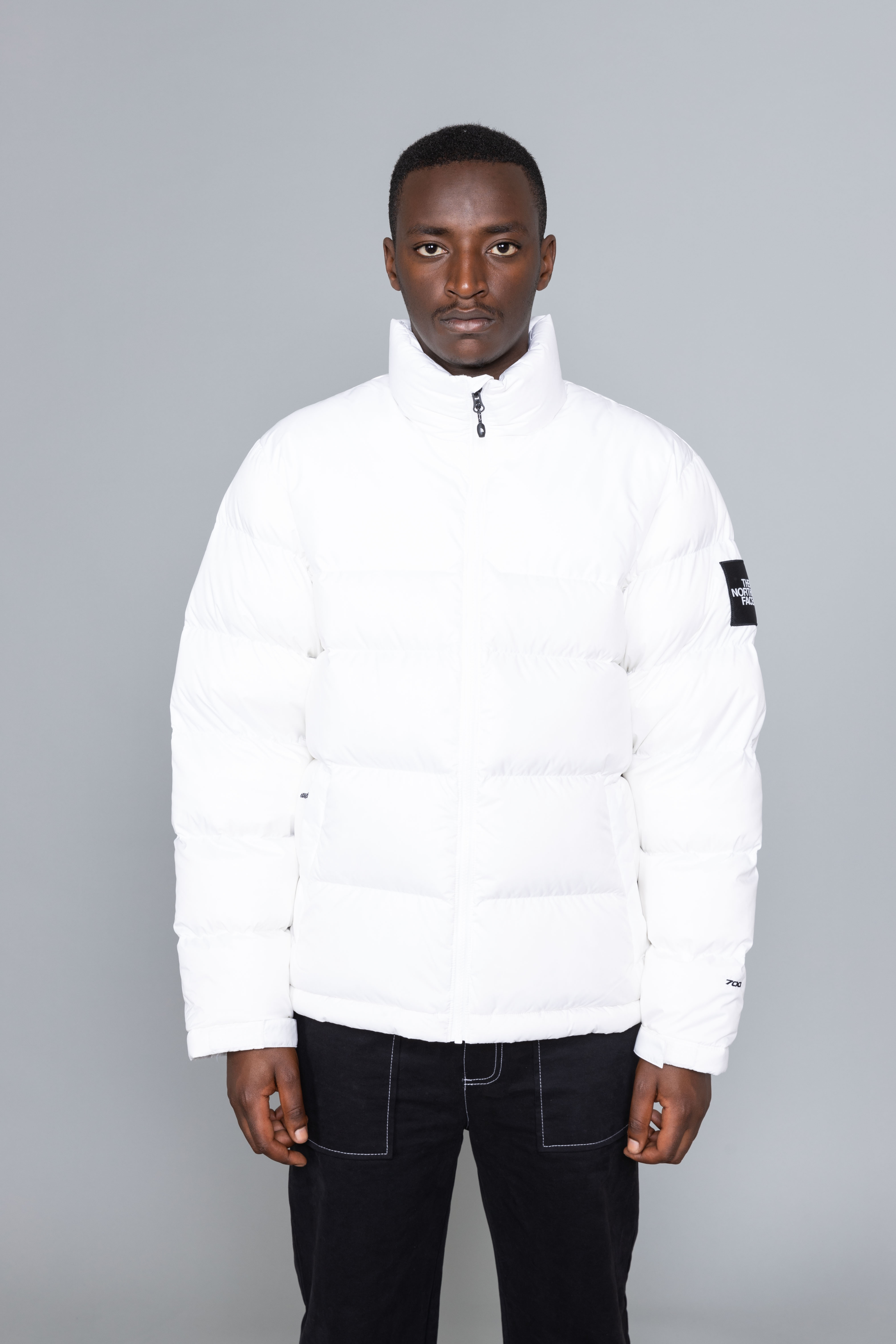 tnf white jacket