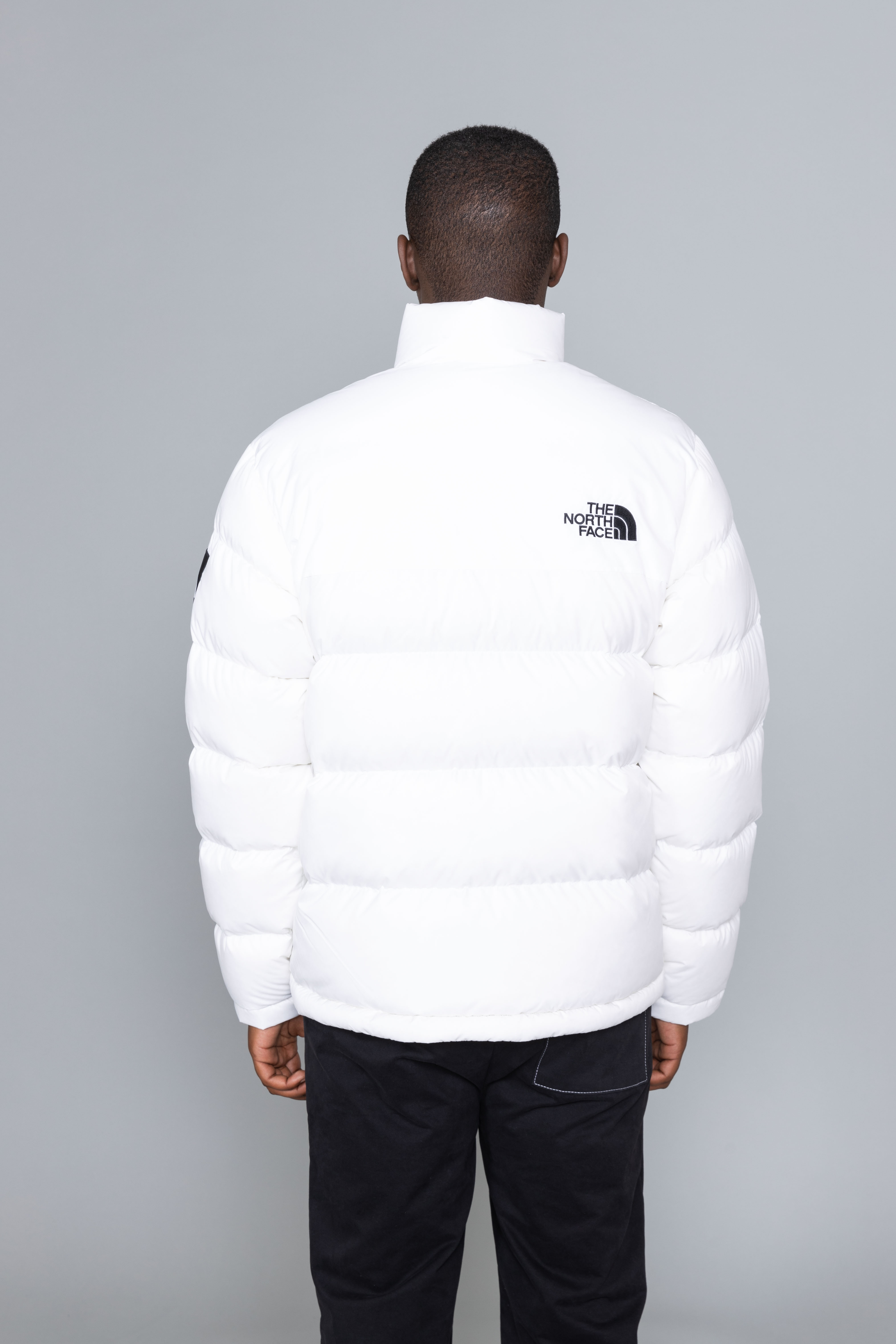 the north face puffer jacket white 