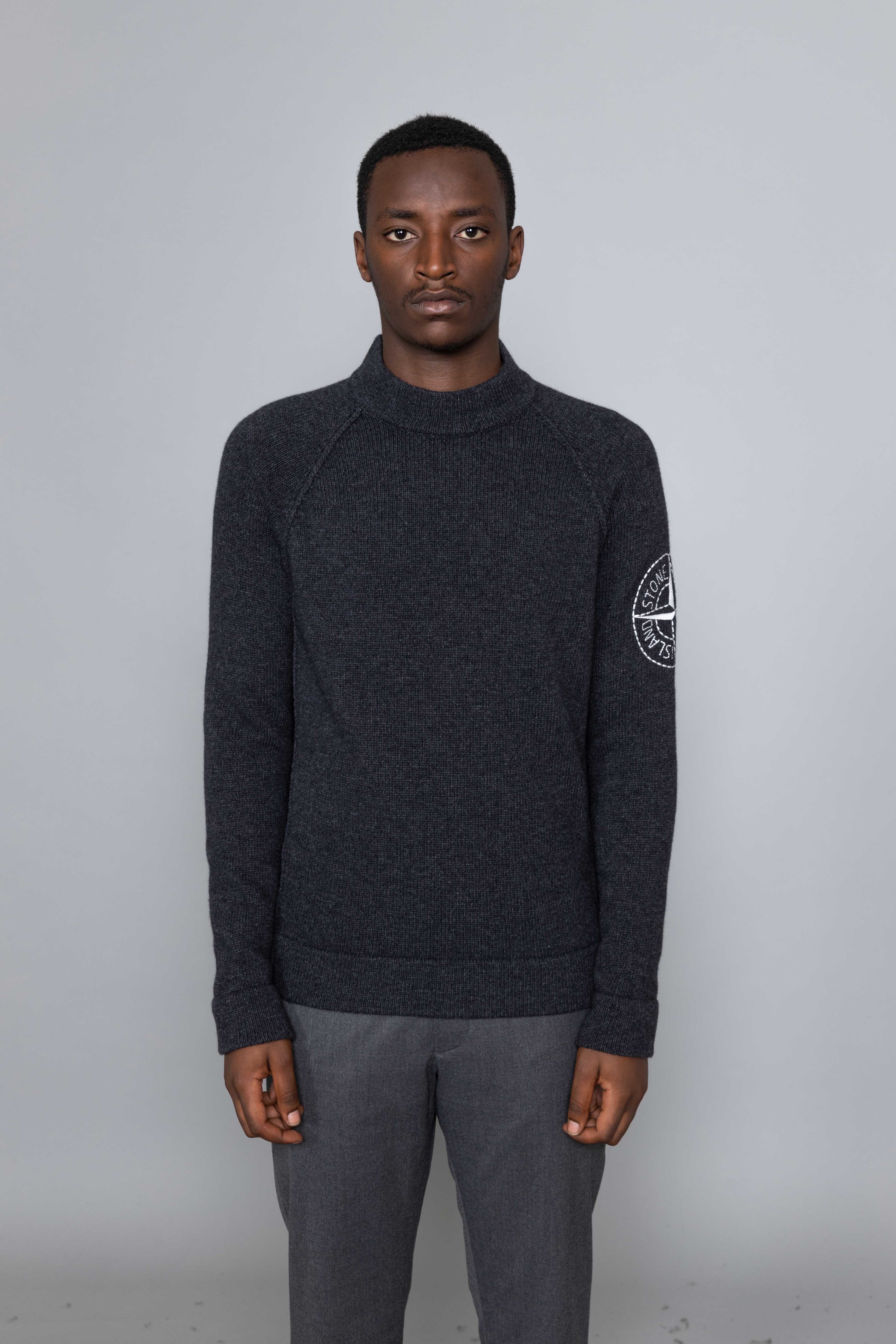 stone island embroidered logo