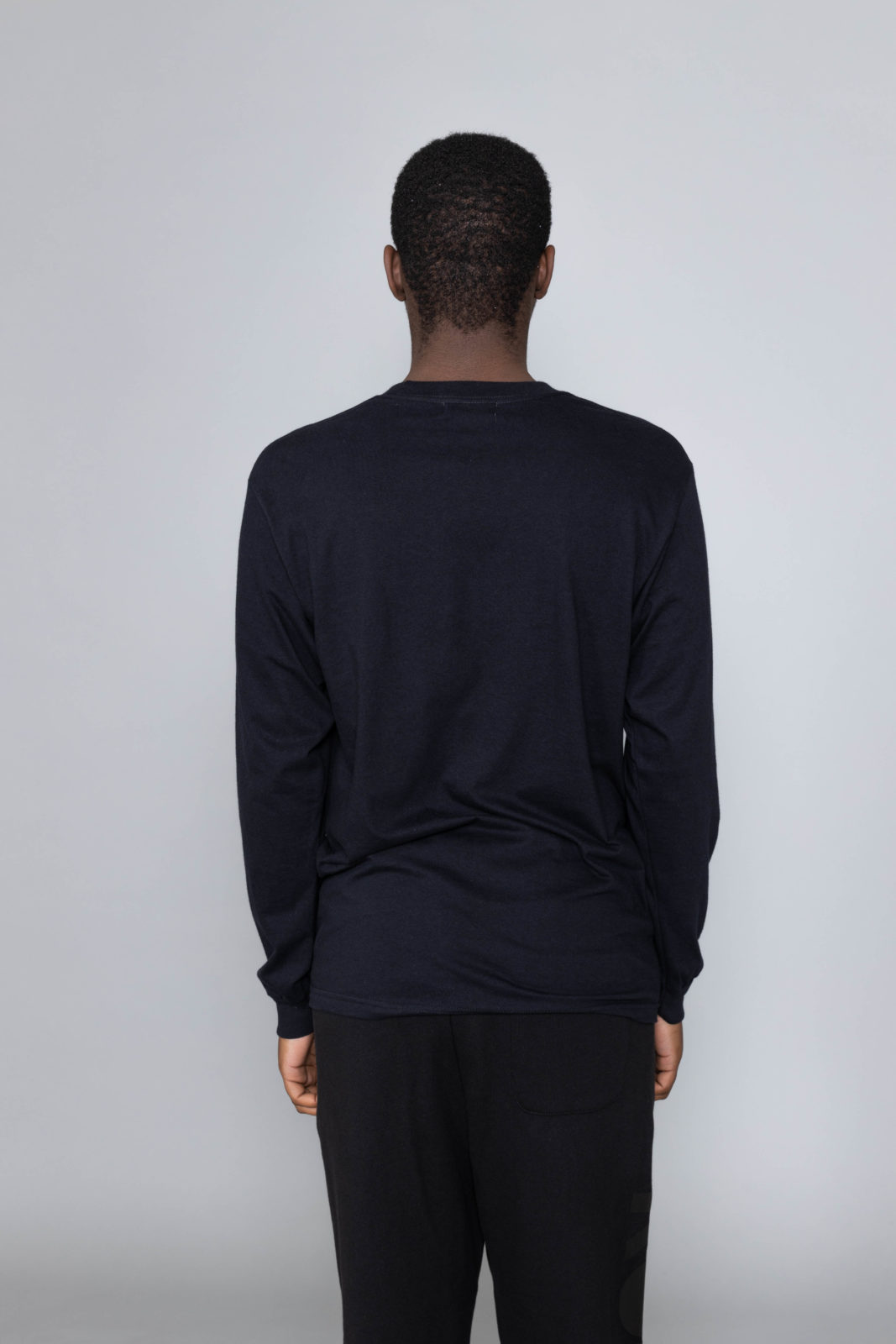 Rokit Ornament Long Sleeve Black • Centreville Store in Brussels