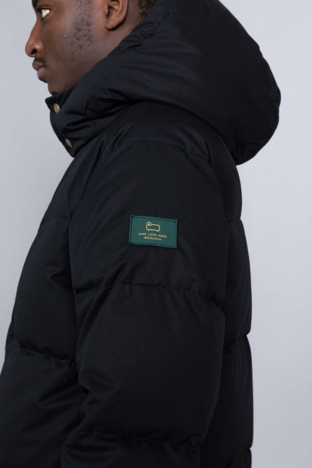 Aimé leon dore x woolrich hooded down coat hot sale