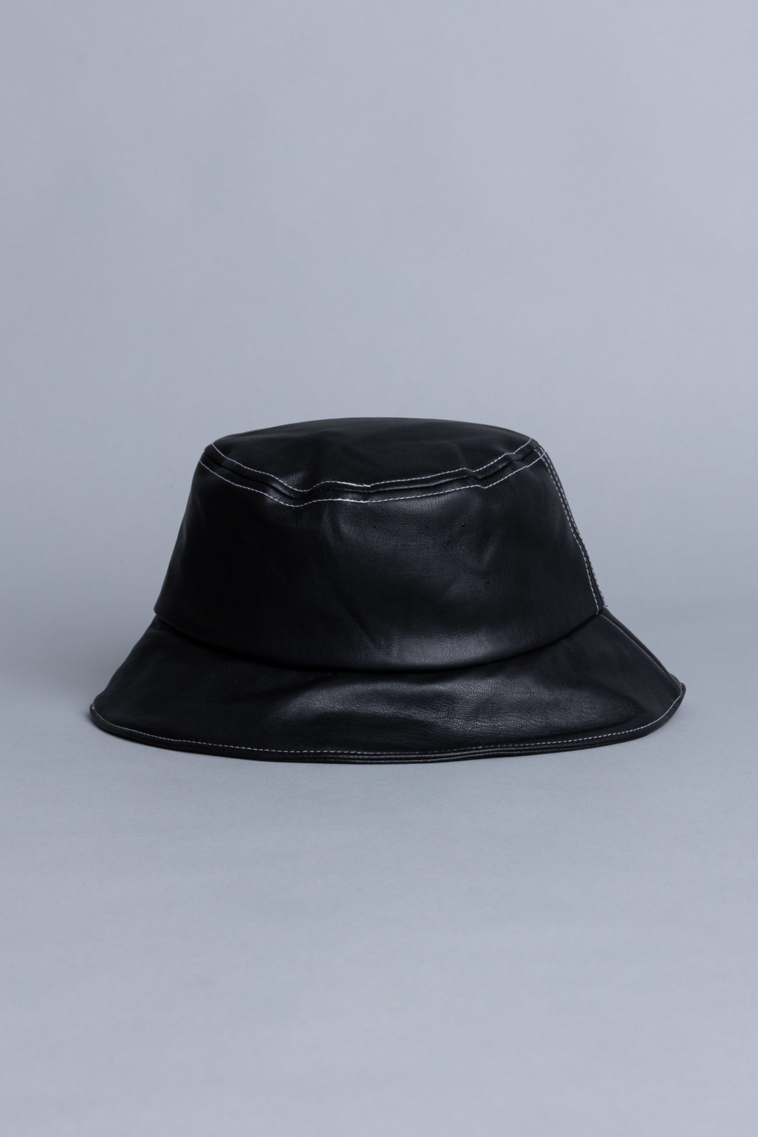 Contrast Stitch Bucket Hat