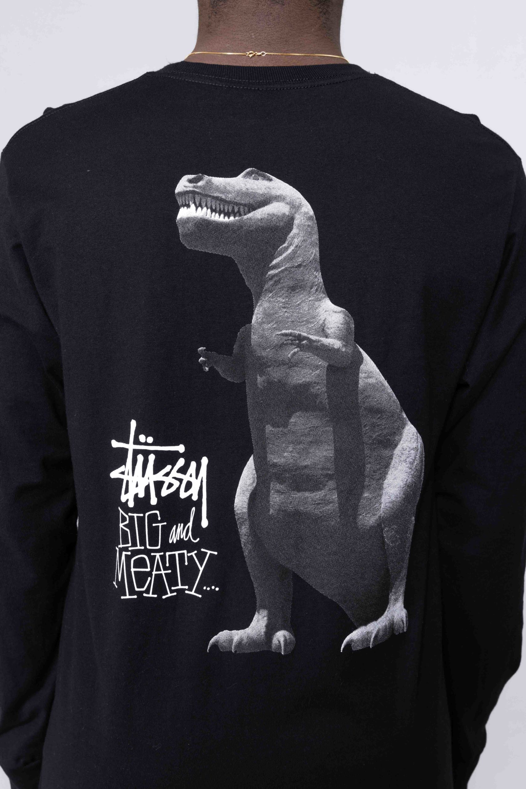 Stussy dino discount crewneck sweatshirt