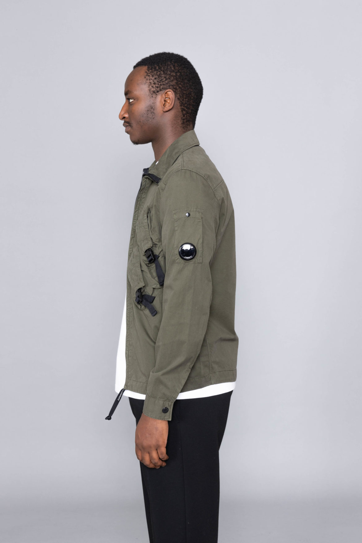 cp company gabardine shirt