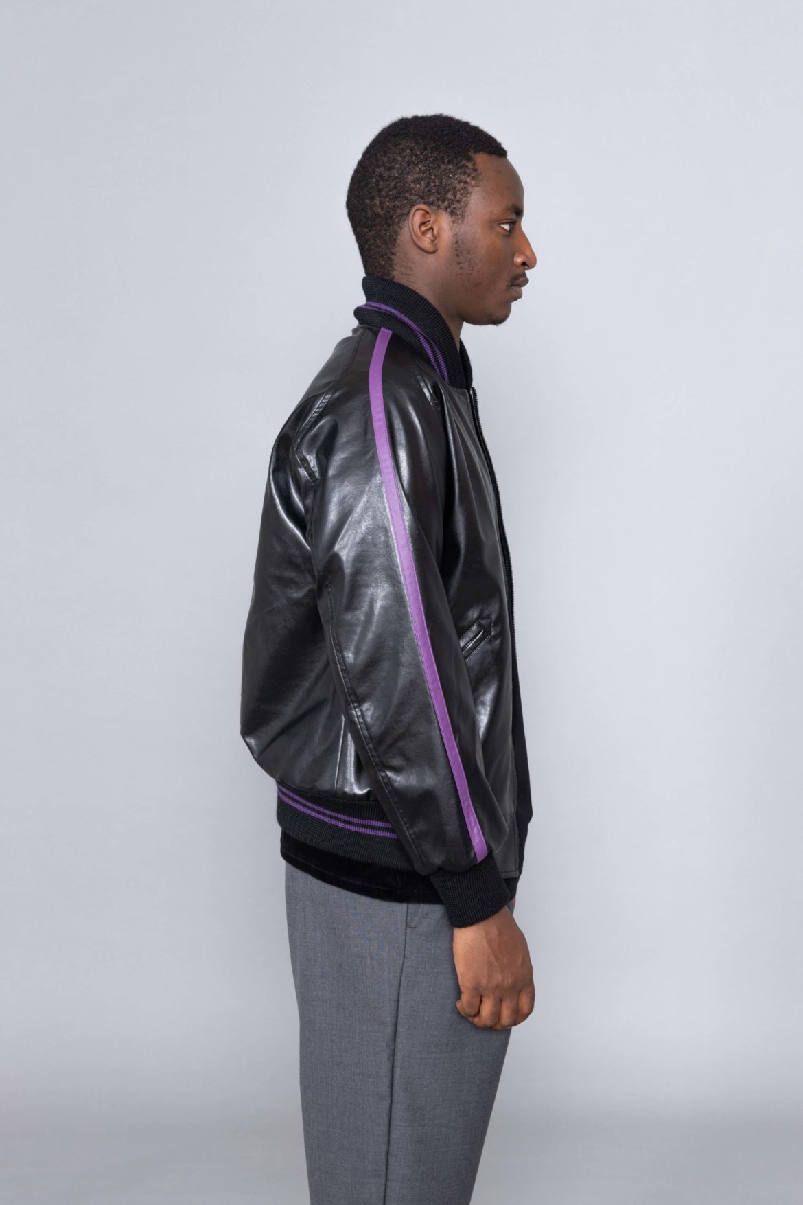 Adidas Originals Faux Leather SST Versatile Track Jacket for women IJ5021