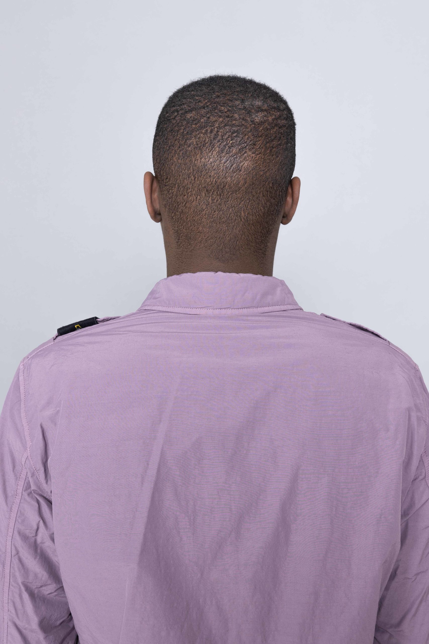 stone island magenta overshirt