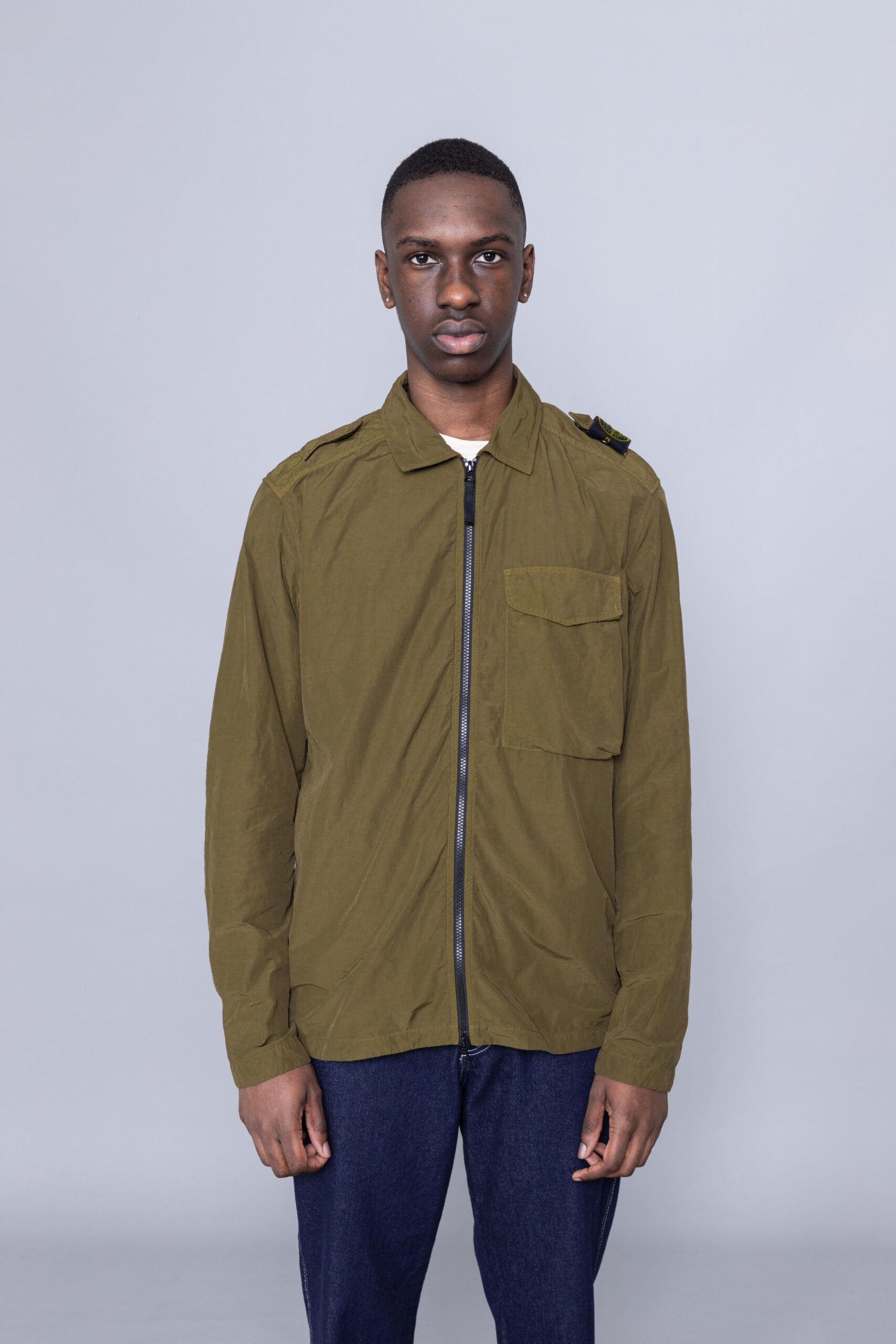 stone island overshirt naslan light