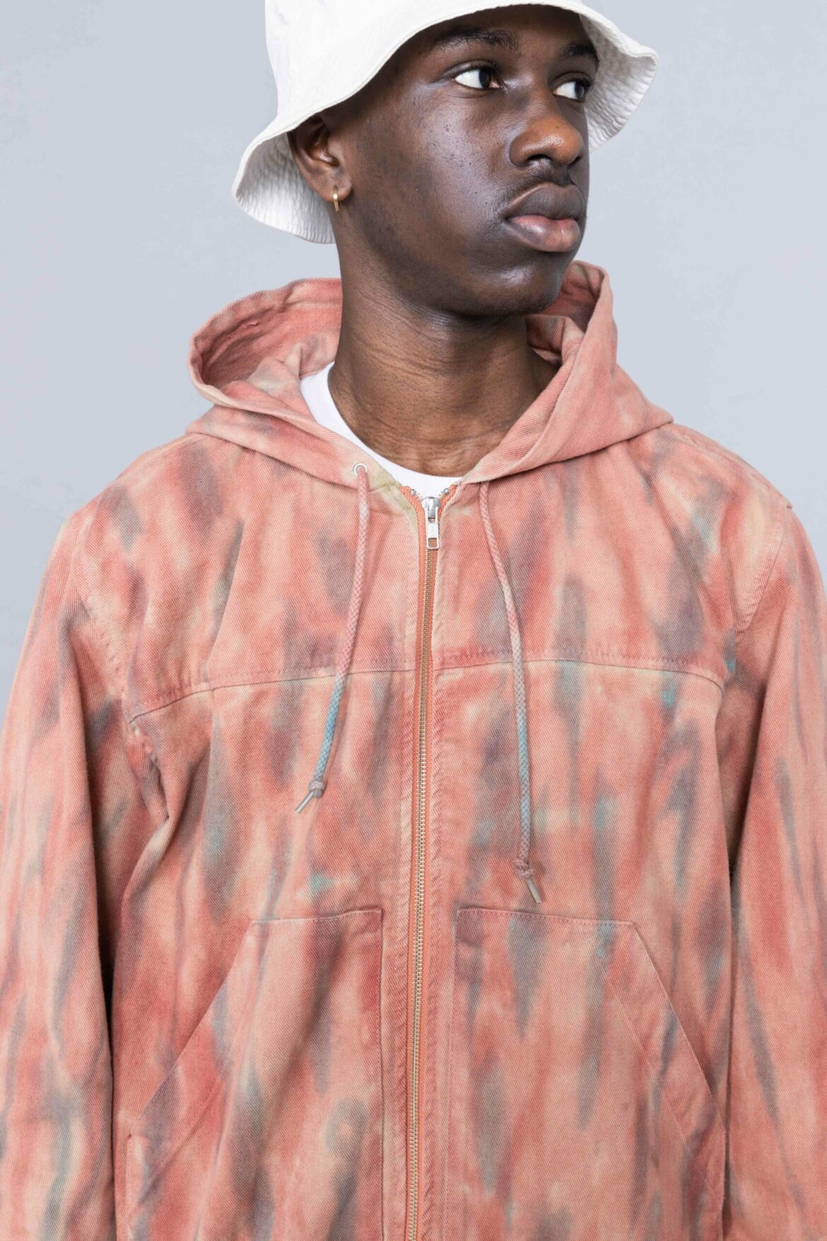 Stussy Dyed Work Jacket Rust hoodie Centrevillestore