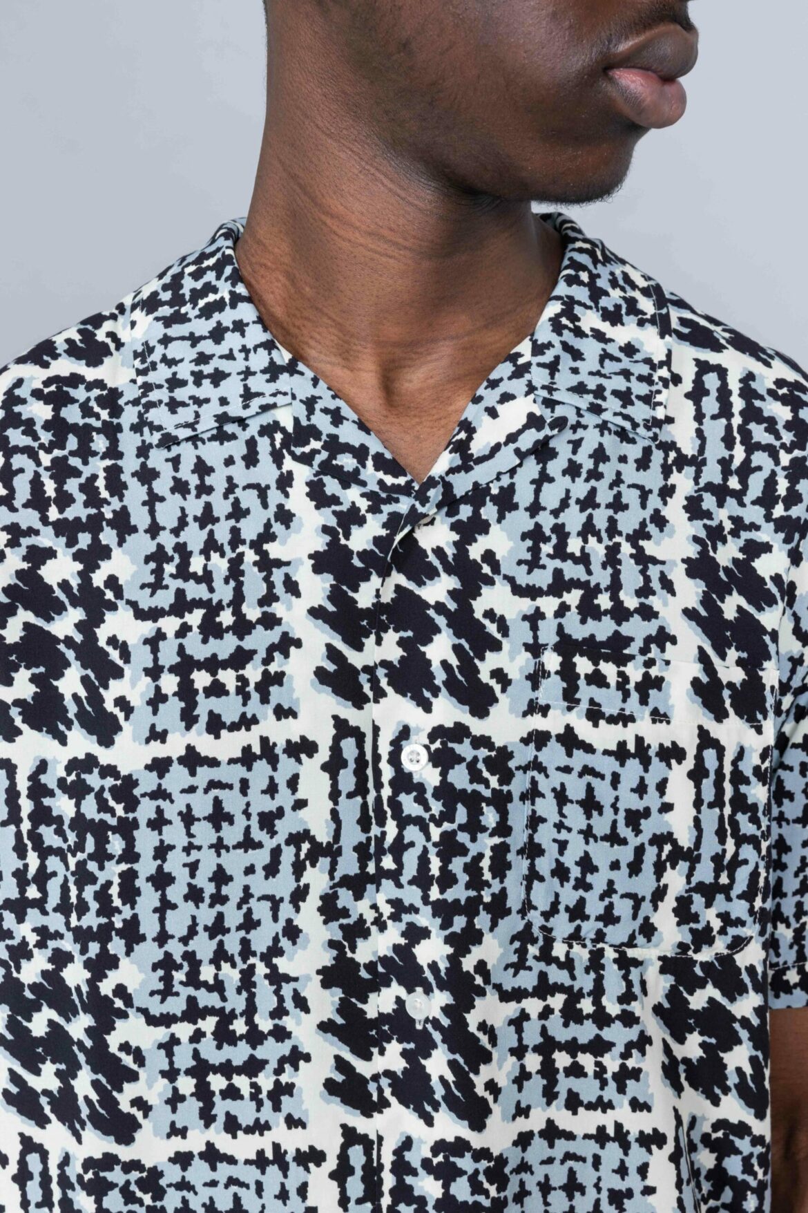 stussy houndstooth shirt