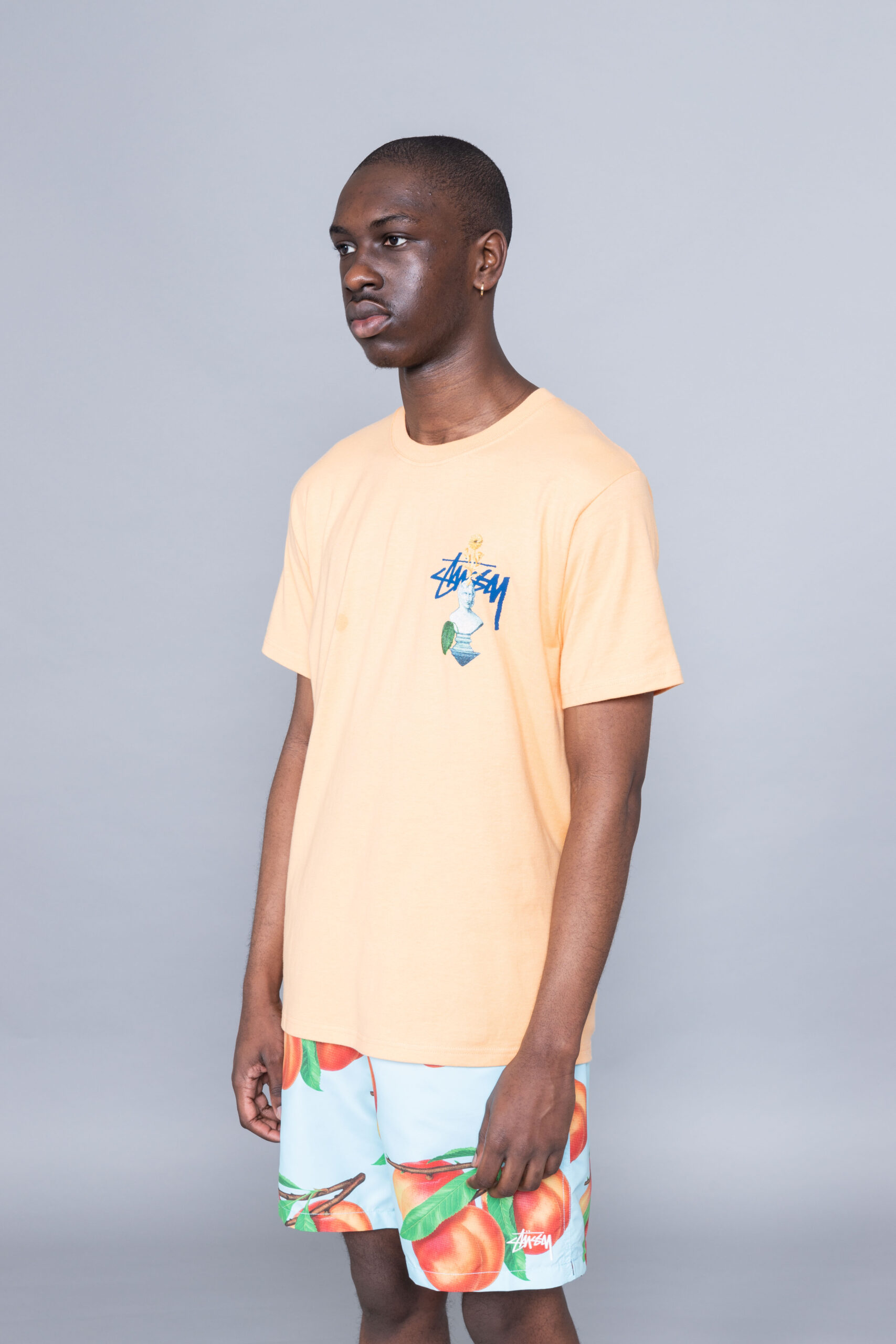 Stussy Psychedelic Tee Peach bruxelles - Centrevillestore