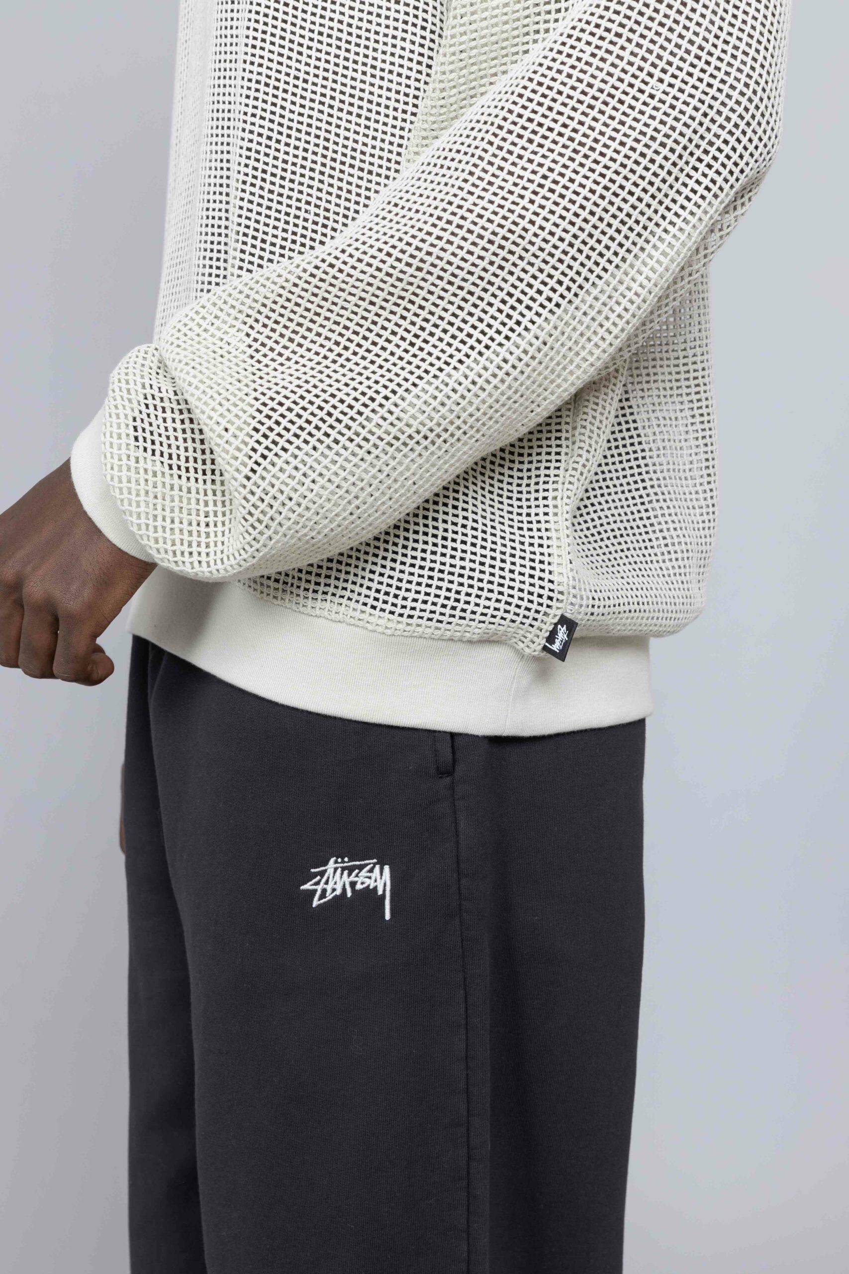 Stussy Cotton Mesh LS Crew • Centreville Store Brussels