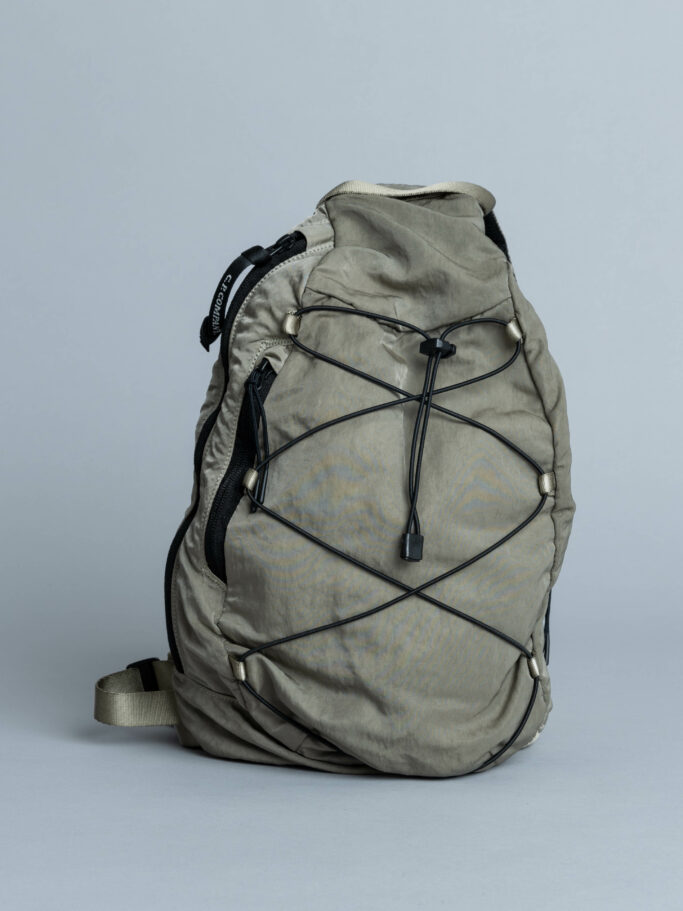 Nylon B Crossbody Backpack in Yellow - C P Company